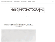 Tablet Screenshot of mybigphatphotographs.com